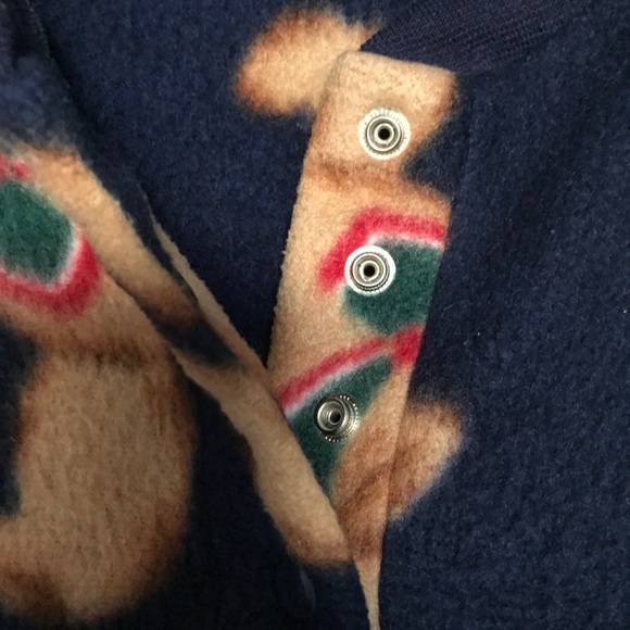 Fleece Pullover Robe - Picture 3 of 5